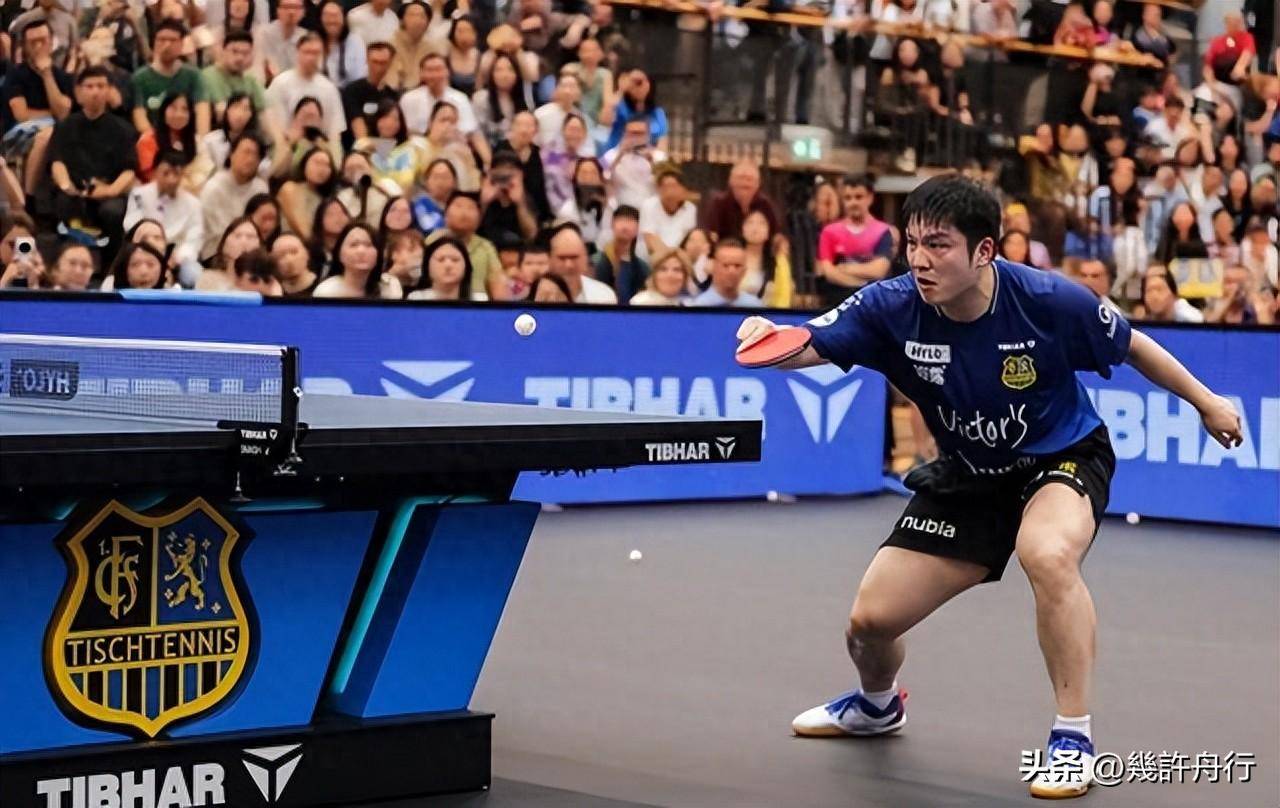 中国乒乓球队翻盘德国乒乓球队，樊振东制霸全场